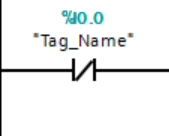 Normally Closed Contact Symbol