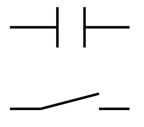 Normally Open Contact Symbol